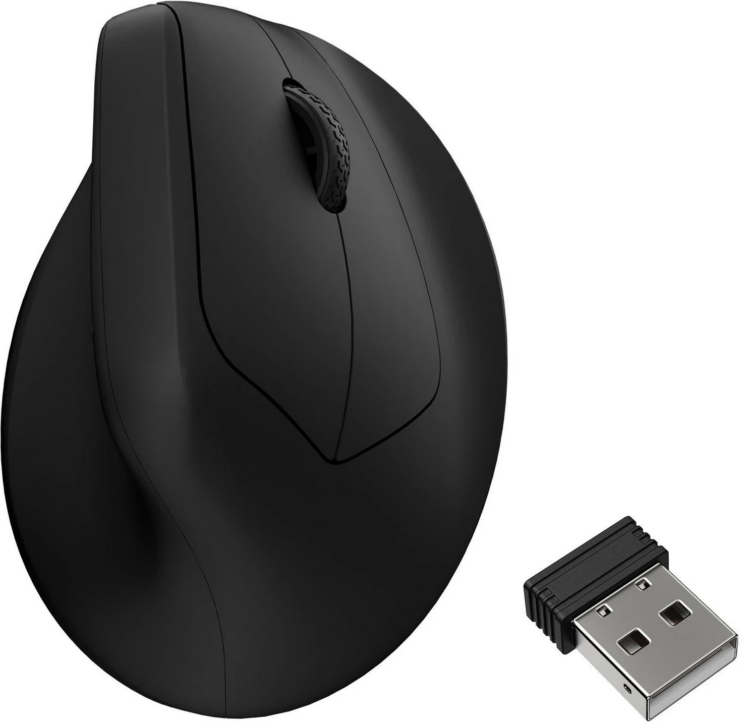 Maus vertikal Keychron M5 (PixArt 3311, 12000 DPI, 1K Hz, Bluetooth/2.4GHz/USB-C), i zi
