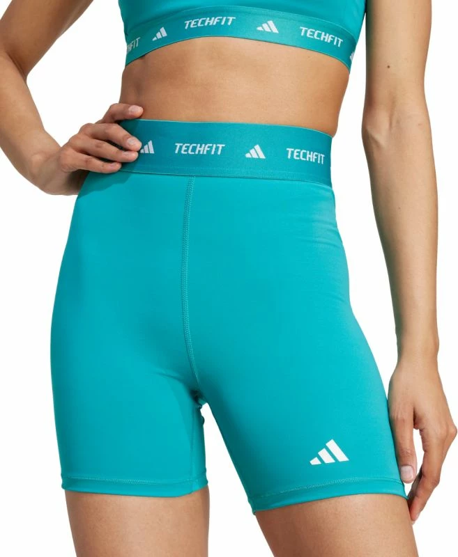 Shorce sportive adidas për femra, të kaltërta