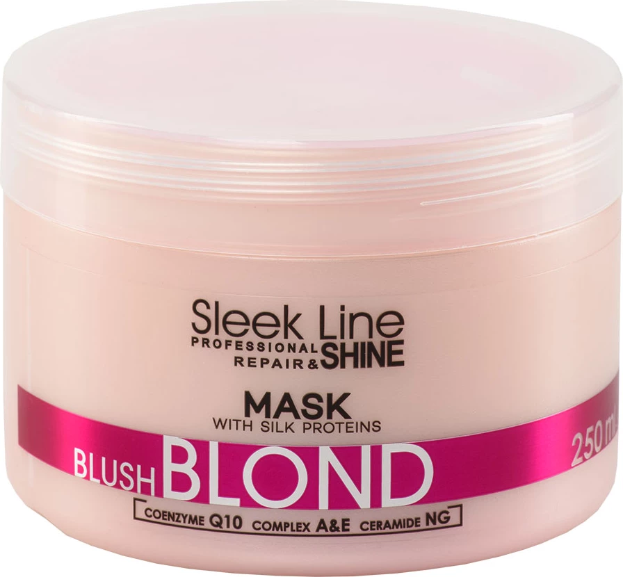 Maskë për flokë për femra Stapiz Sleek Line Blush Blond, 250ml