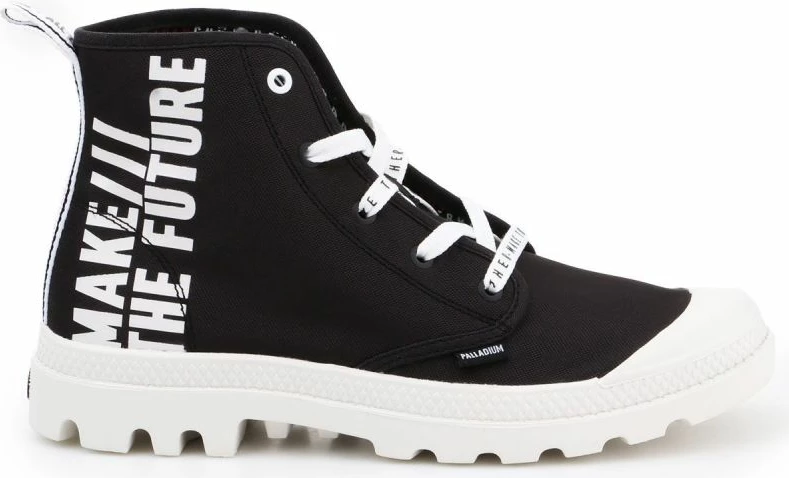 Këpucë të larta Palladium, për femra, të zeza