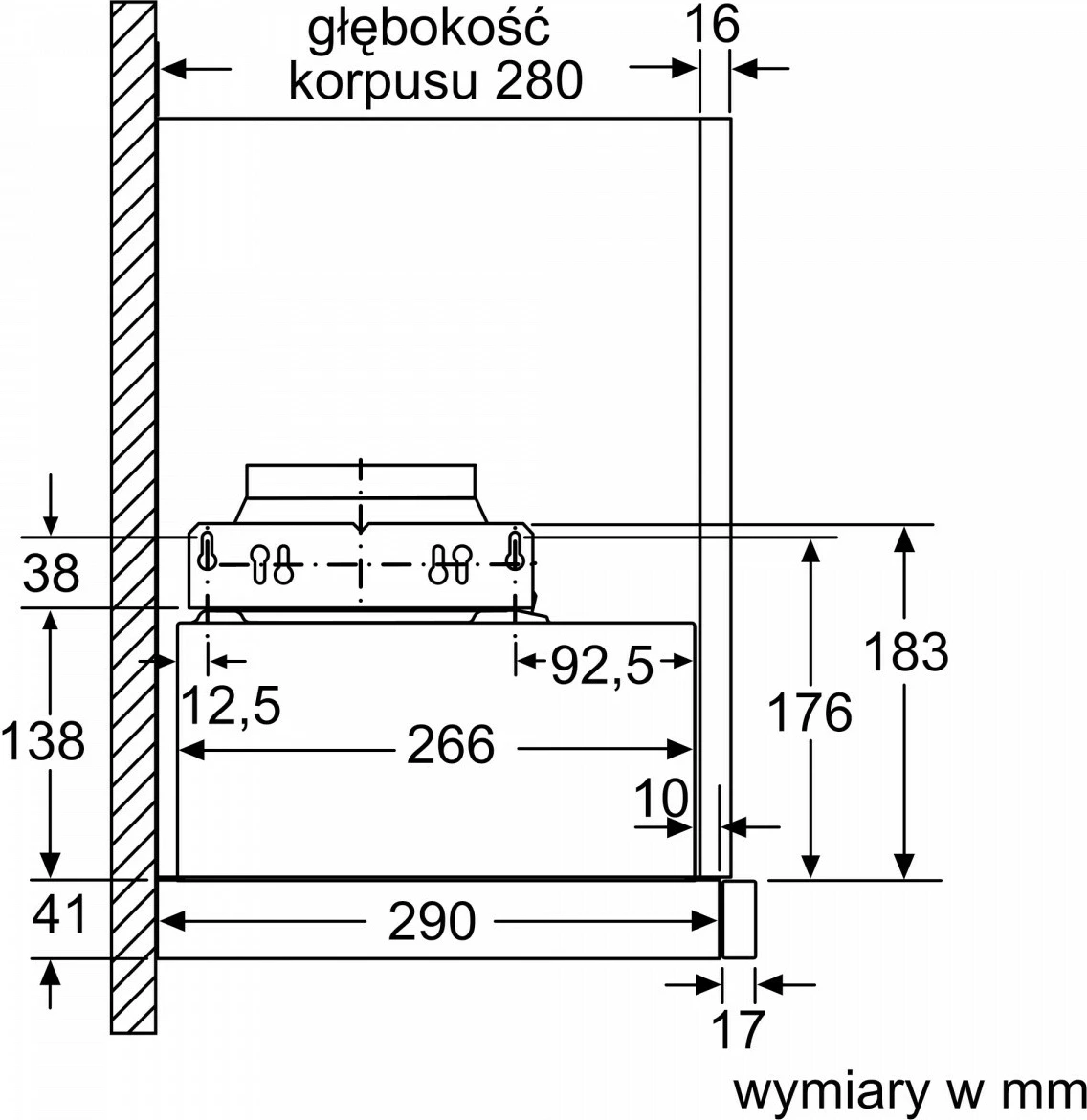 Aspirator kuzhine Bosch DFM064W54, teleskopik, argjend metalik