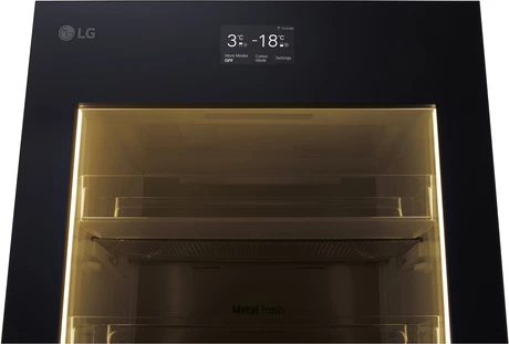 Frigorifer me ngrirës LG GBG7190CEV 349 L No Frost i zi