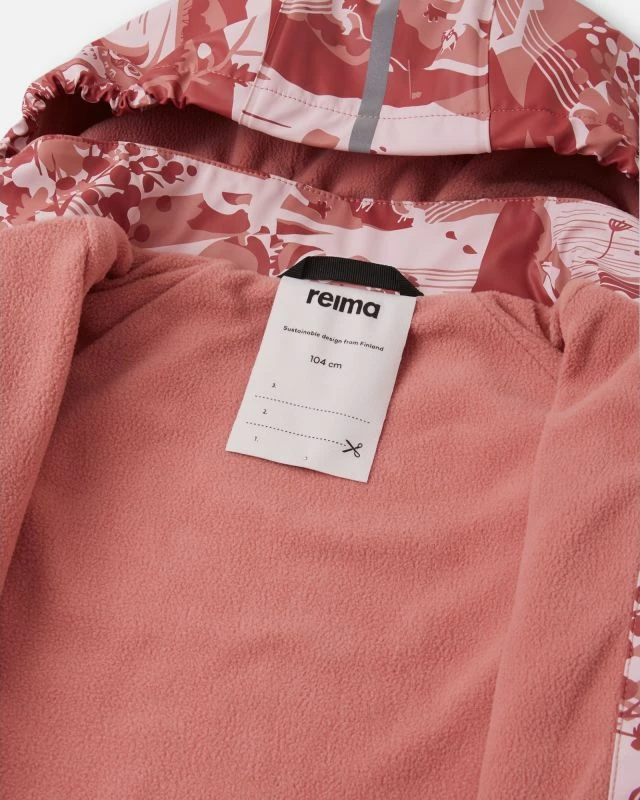 Jakne për fëmijë Reima, të kuqe