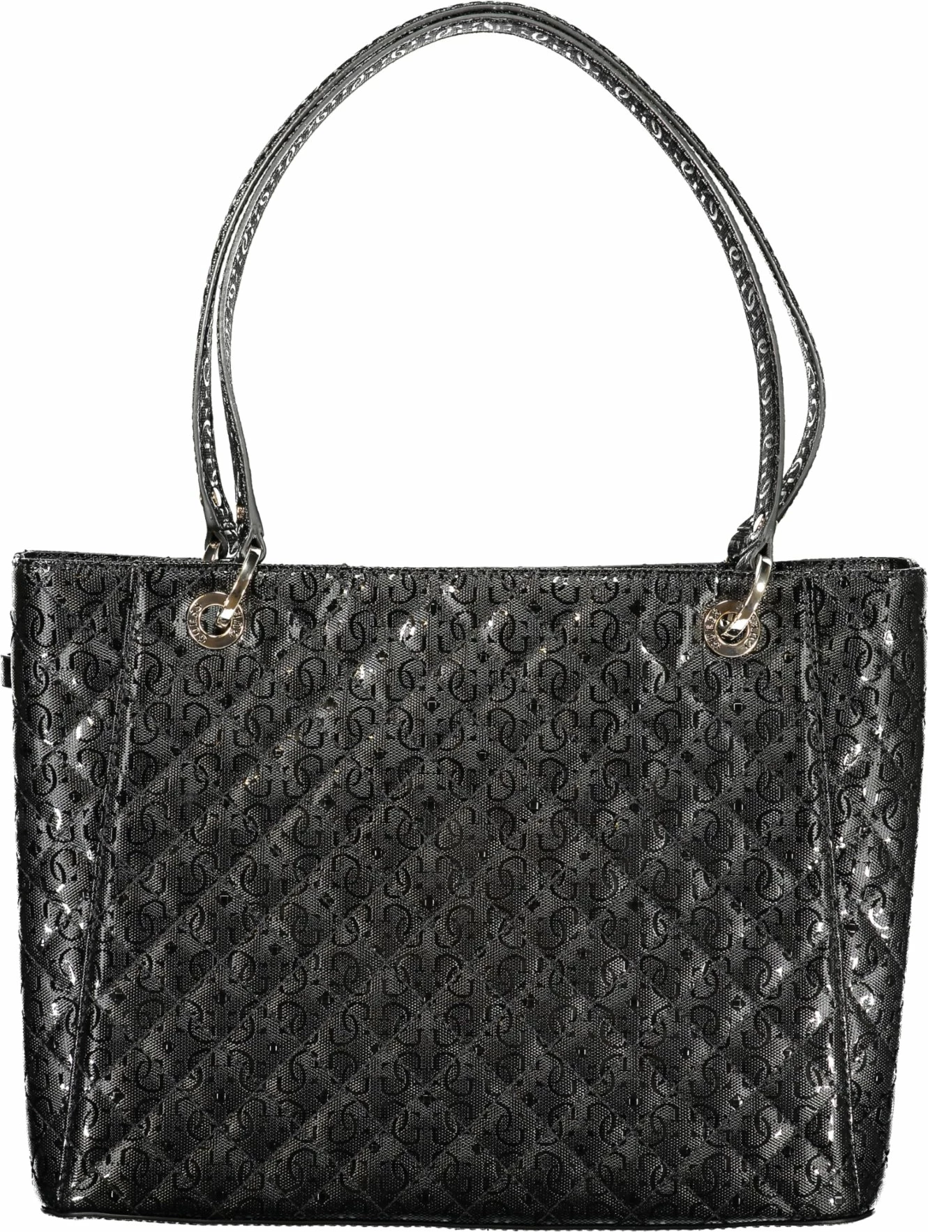 Çantë GUESS JEANS IDRA për femra, e zezë