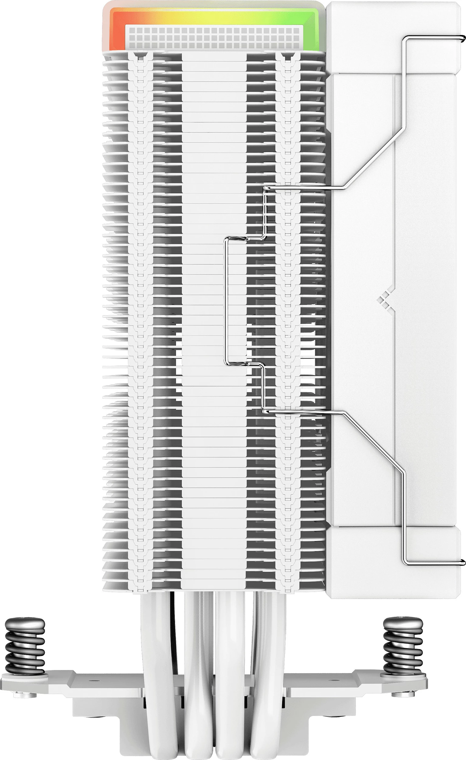 Ftohës ajri CPU DeepCool AK400 Digital WH, 120mm PWM, ARGB, i bardhë