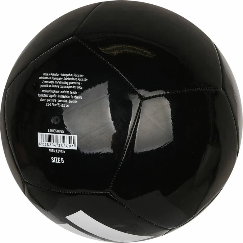 Top futbolli adidas, i zi [Madhësia: 5]
