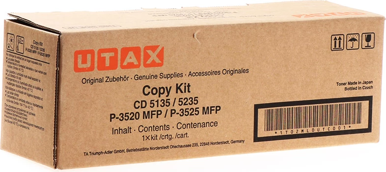Toner, Utax, 1T02ML0UTC, 7200 faqe, standard, zi