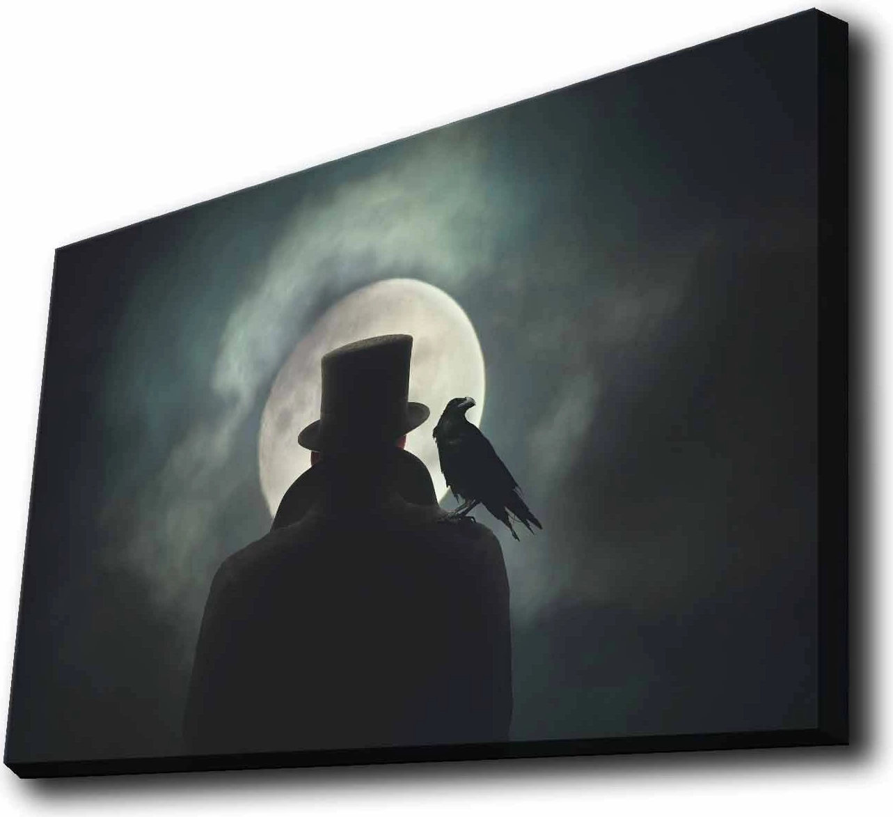 Pikturë dekorative në kanavacë me drita LED, shumëngjyrëshe, 45x70cm, 4570KTLGDACT - 014