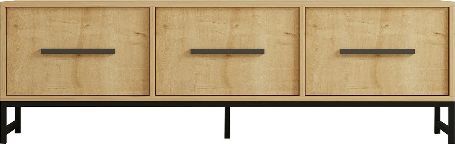 Komodë TV Hanah Home, Melody, ngjyrë lis safir