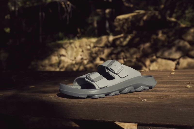 Slapa Birkenstock unisex, gri [Madhësia: 37]