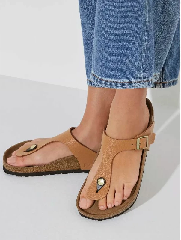 Papuqe për femra Birkenstock, të kafta