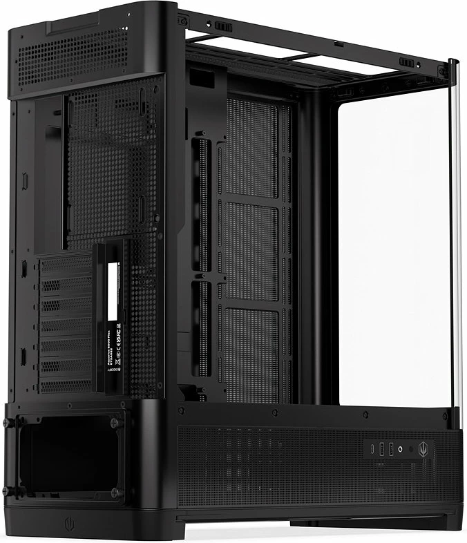 Kasë Endorfy Aquarius 8000 Flex (EY2A022) Midi Tower ATX/eATX, x7 slote, 2x USB 3.0 + USB-C, me xham të kalitur, e zezë