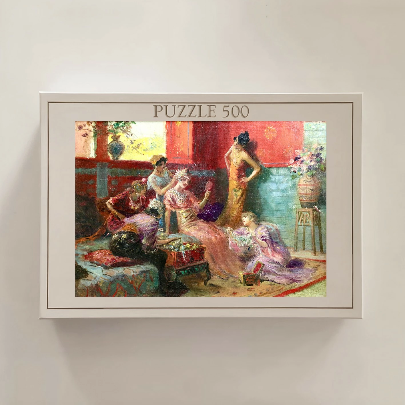 Puzzle 500 copë, Evila Originals, shumëngjyrësh, PZL_020_500