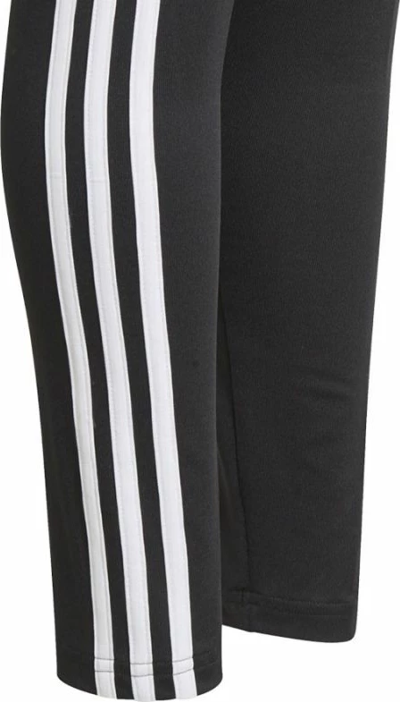 Hellonke për vajza adidas D2M 3 Stripes Tight Jr, të zeza [Madhësia: 170 cm]