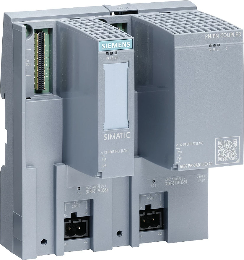 Kupler PN/PN Siemens SIMATIC 6ES7158-3AD10-0XA0, IP20, gri