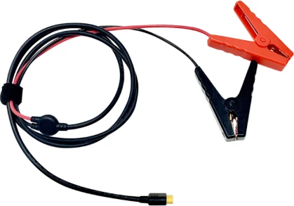 Karikues automatik i mençur i baterisë së veturës EcoFlow Smart Auto Battery Charger 12/24V, 5000801002, e zezë, set me kabllo XT60 me kllapa