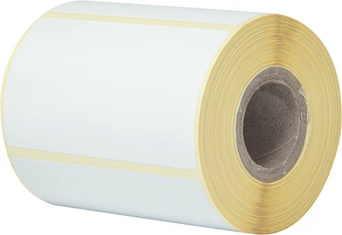 Etiketa vetëngjitëse Brother BDE-1J044076-066, 76 x 44 mm, termike/transfer termik, e bardhë