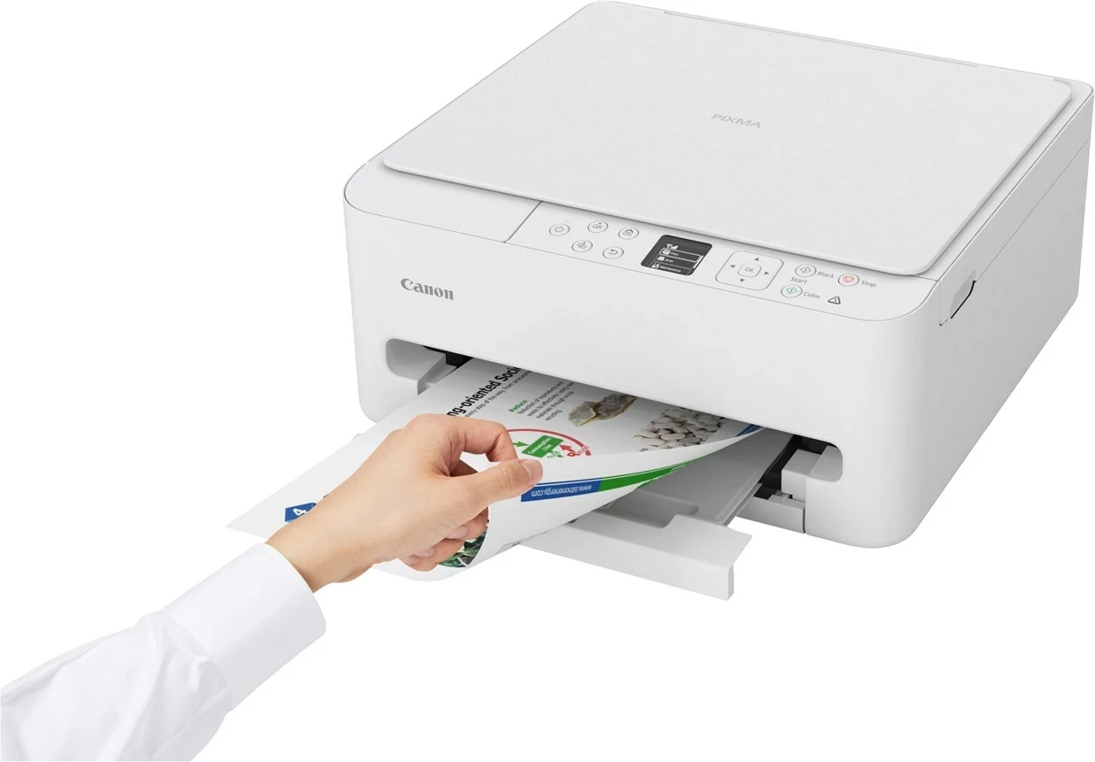 Printer multifunksional Canon PIXMA TS6550i, Inkjet, A4, Wi-Fi, Bardhë