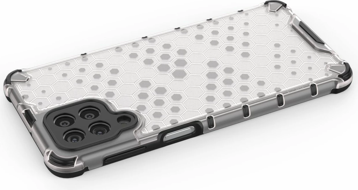 Mbështjellës Hurtel Honeycomb për Samsung Galaxy M53 5G, i zi