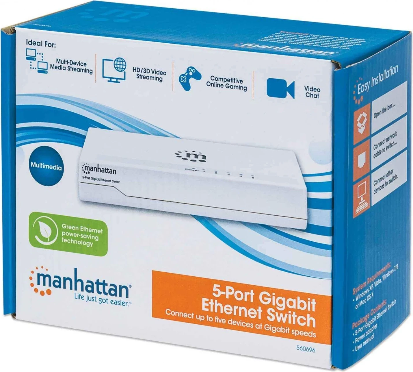 Switch Gigabit Manhattan për zyra