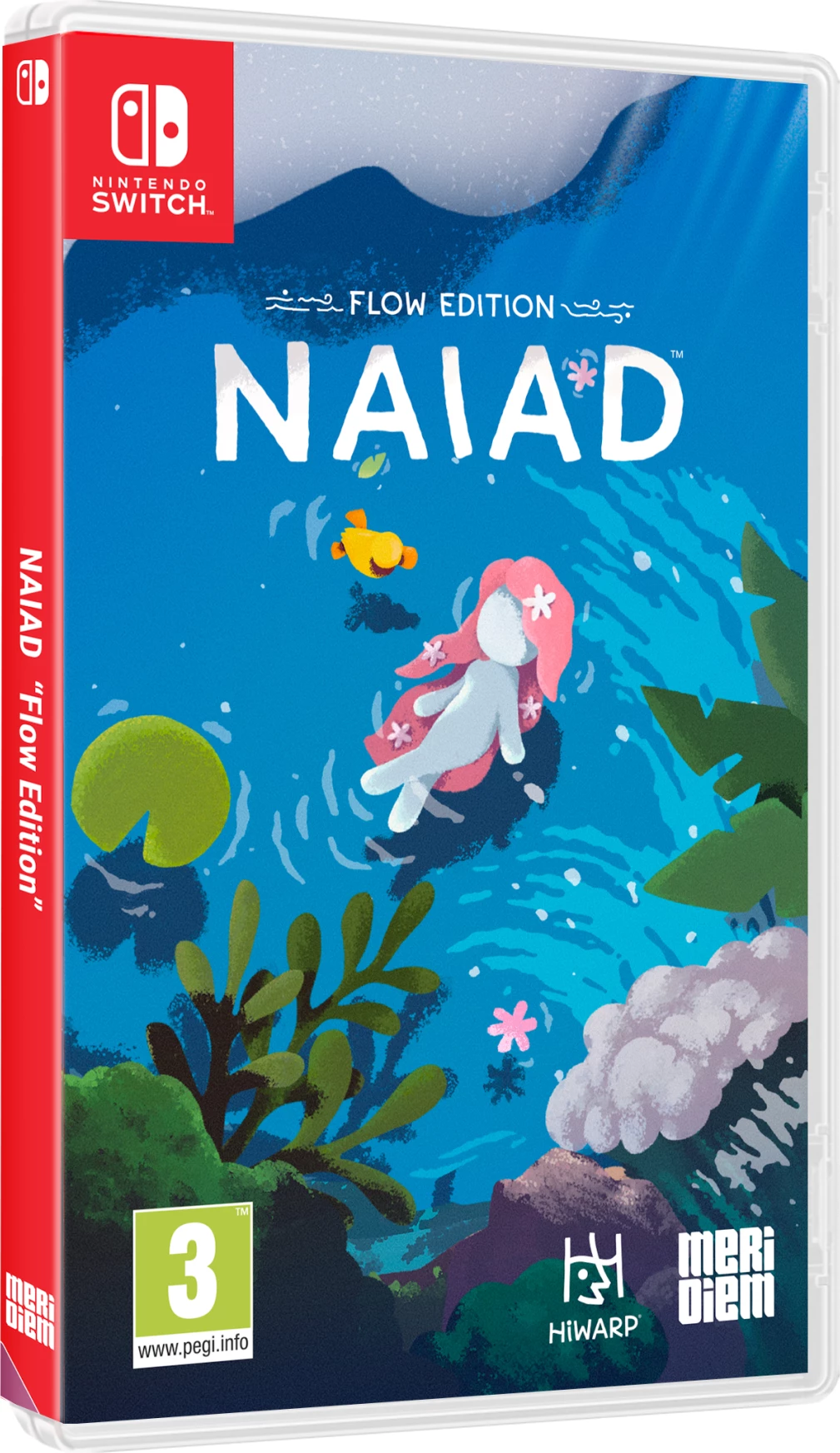 Lojë Nintendo Switch Meridiem Publishing Naiad: Flow Edition, PEGI 3, paketë me art book + soundtrack digjital
