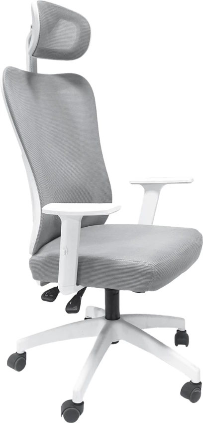 Karrige për zyre MEXER FH1195.02, hiri/e bardhë