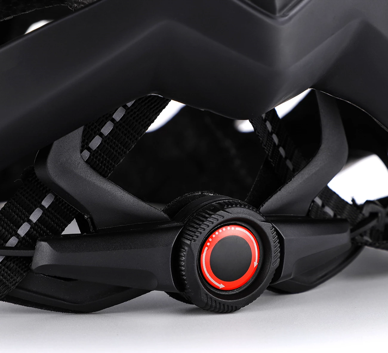 Helmetë biçiklete MTB, Wozinsky, HT-28VCB, me dritë të pasme USB, madhësi L (57-62 cm), bardh e zi