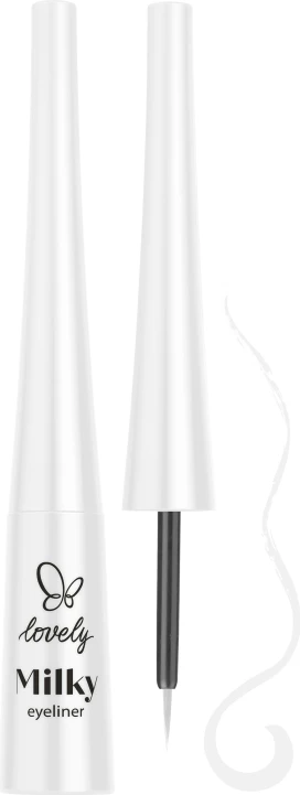 Eyeliner Lovely Matte Matte për femra Milky 4g