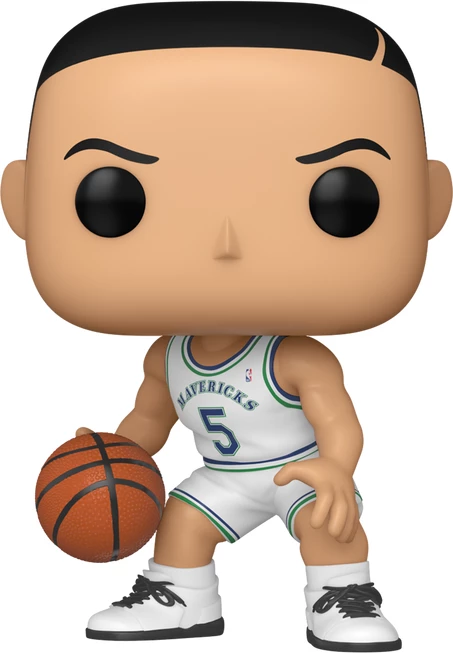 Figurinë koleksionuese Funko Pop! NBA: Mavs RS Jason Kidd, vinil, e bardhë