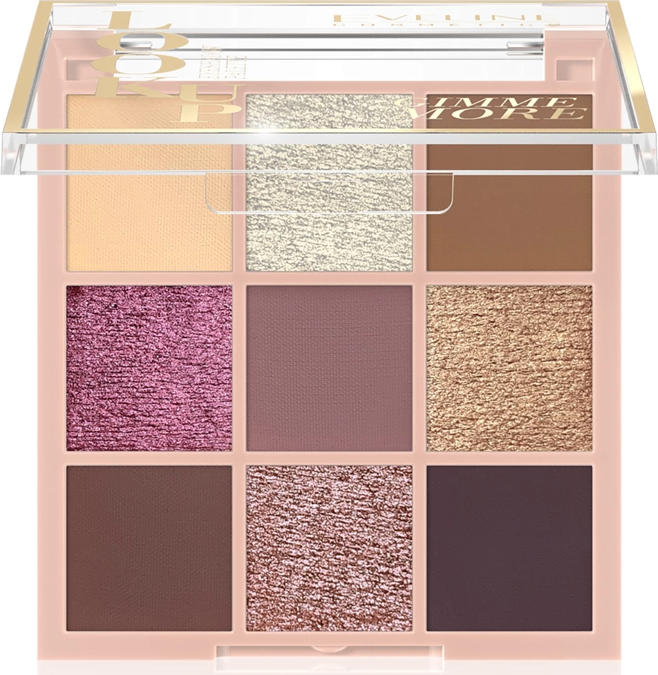 Paletë për sy Eveline Cosmetics Look Up Gimme More për femra, 10.8g