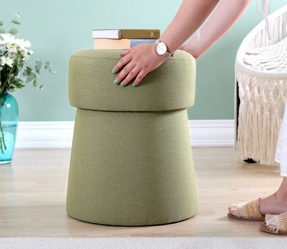 Puf Bohemian, ngjyrë ulliri, Atelier del Sofa, Beans