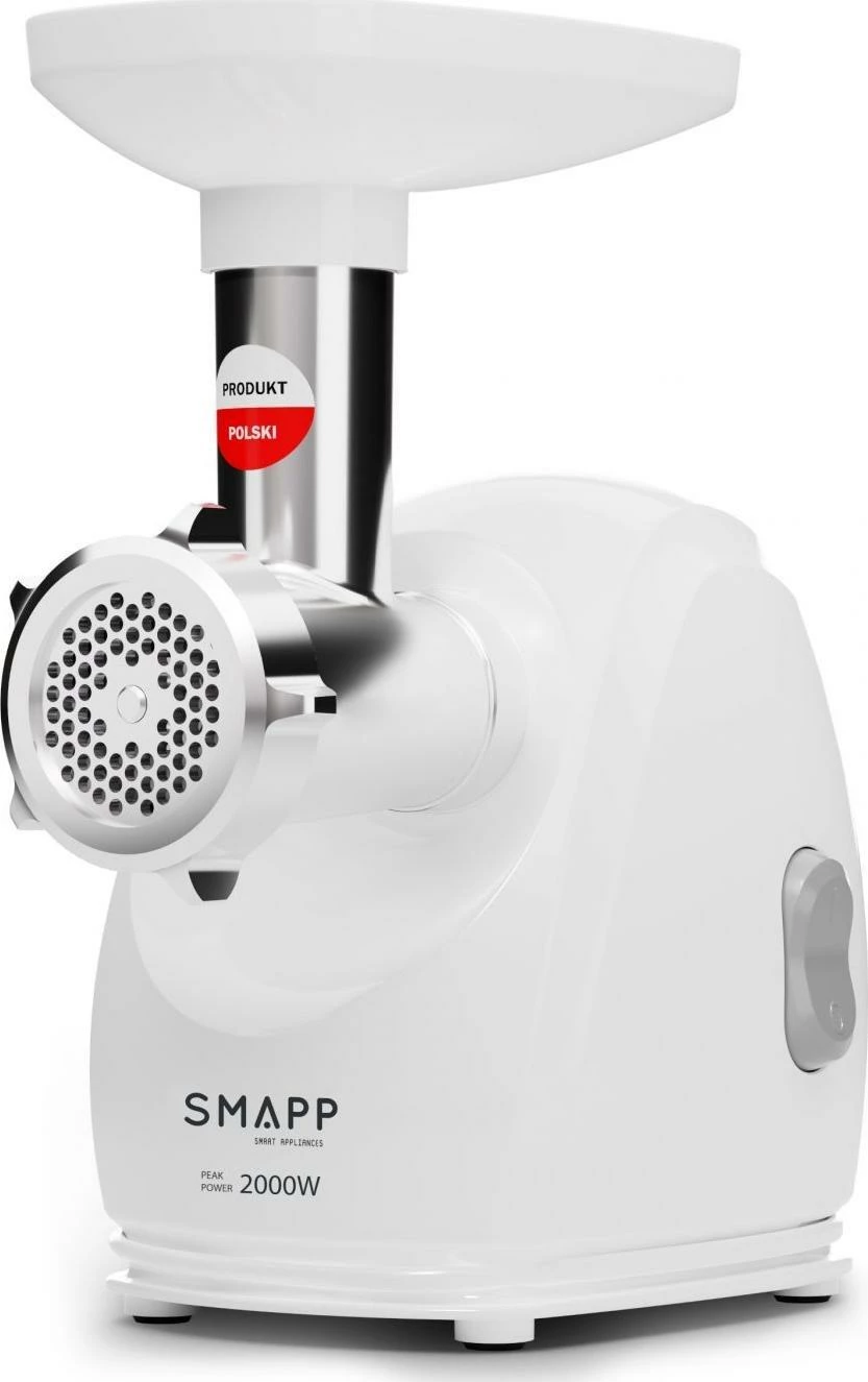 Grirëse mishi Smapp 489.8 2000W 2.5 kg/min, e bardhë
