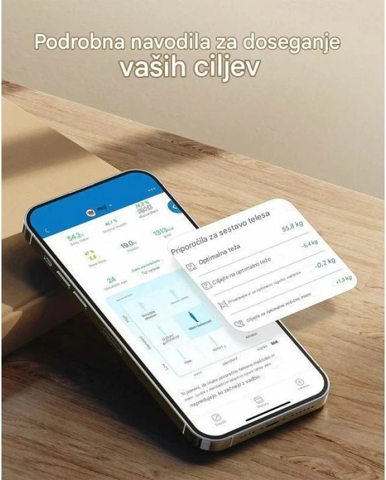 Peshore smart për analizë trupi RENPHO Elis Nova WiFi (PEU-R-A031) 180 kg, WiFi/Bluetooth, ekran 3.5\", e zezë