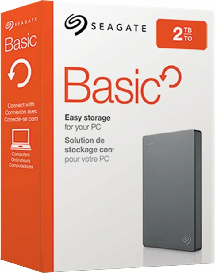 Hard disk i jashtëm Seagate Basic 2TB USB 3.0 2.5\" i zi