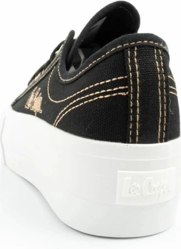 Atlete platforme për femra Lee Cooper, të zeza me të arta