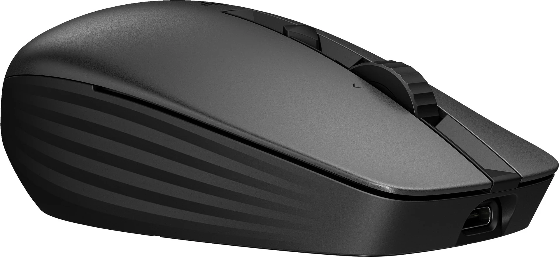 Maus HP 715 i rikarikueshëm për shumë pajisje, i zi