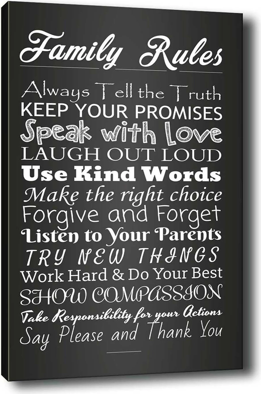 Tabllo dekorative kanavacë, Wallity, 50x70cm