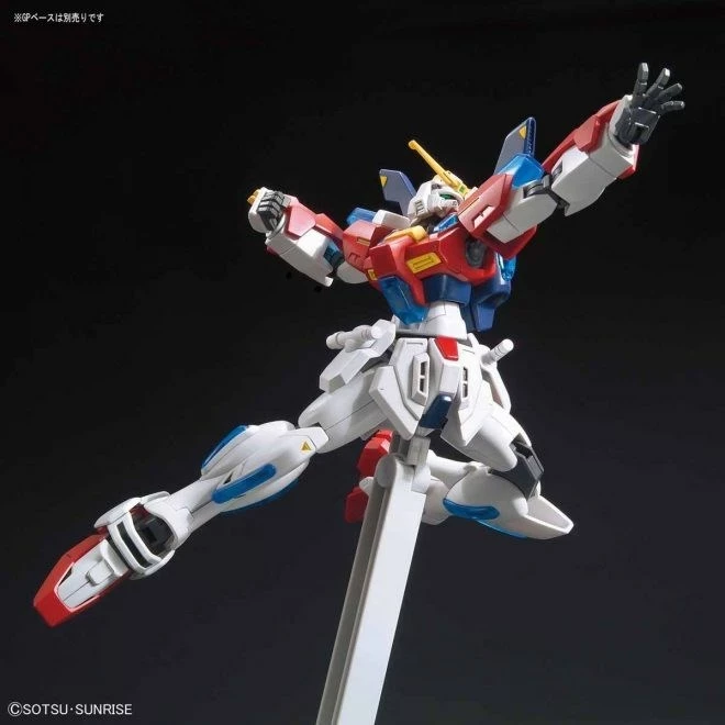 Model Star Burning Gundam Bandai 1/144
