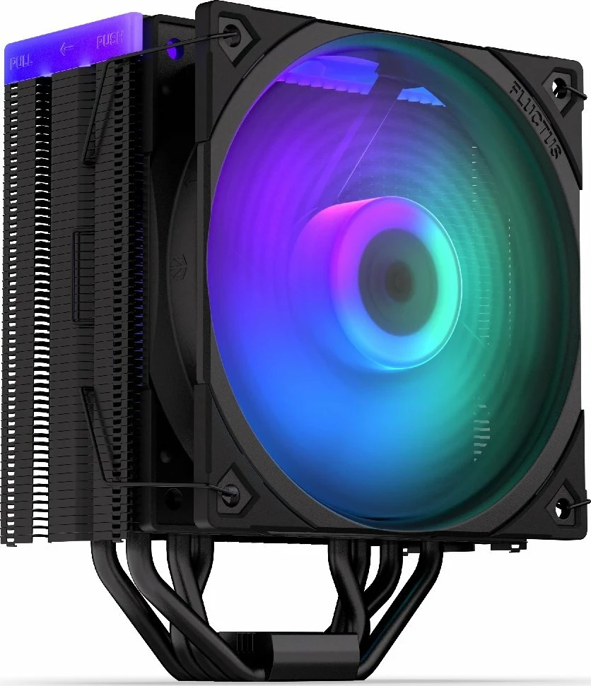 Ftohës CPU Endorfy Fera 5 Black ARGB (EY3A012), 120 mm PWM, 220 W TDP, i zi, me kontrollues ARGB
