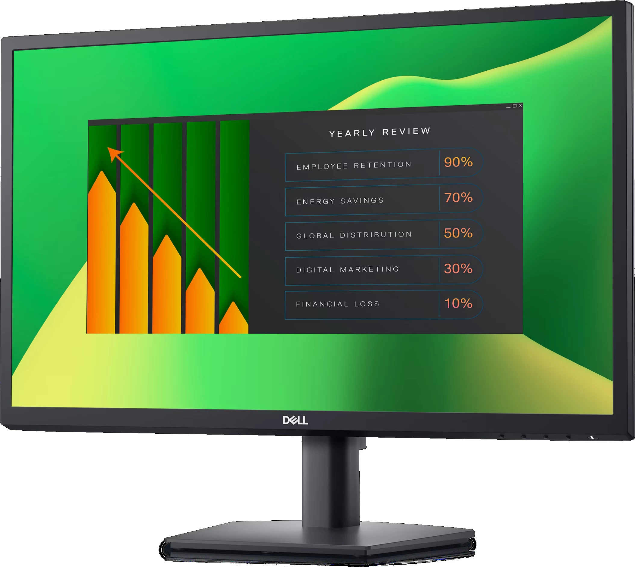 Monitor Dell E2424HS, 23.8", Full HD