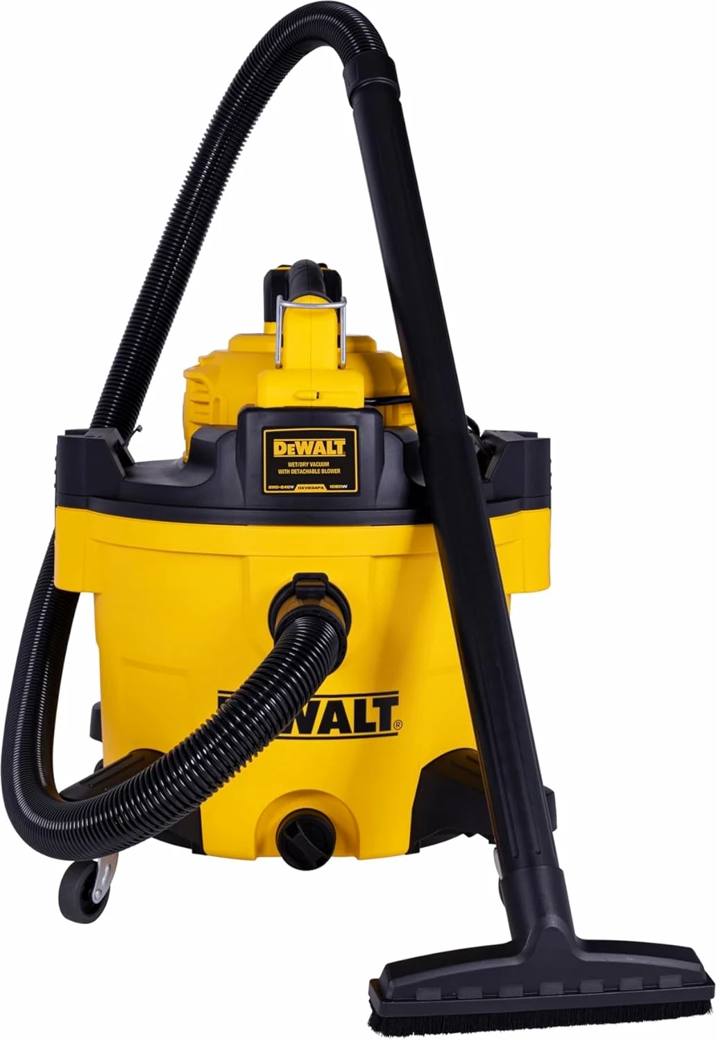 Fshesë industriale Dewalt DXV234P 34L 1100W e thatë/e lagësht, verdhë/zezë