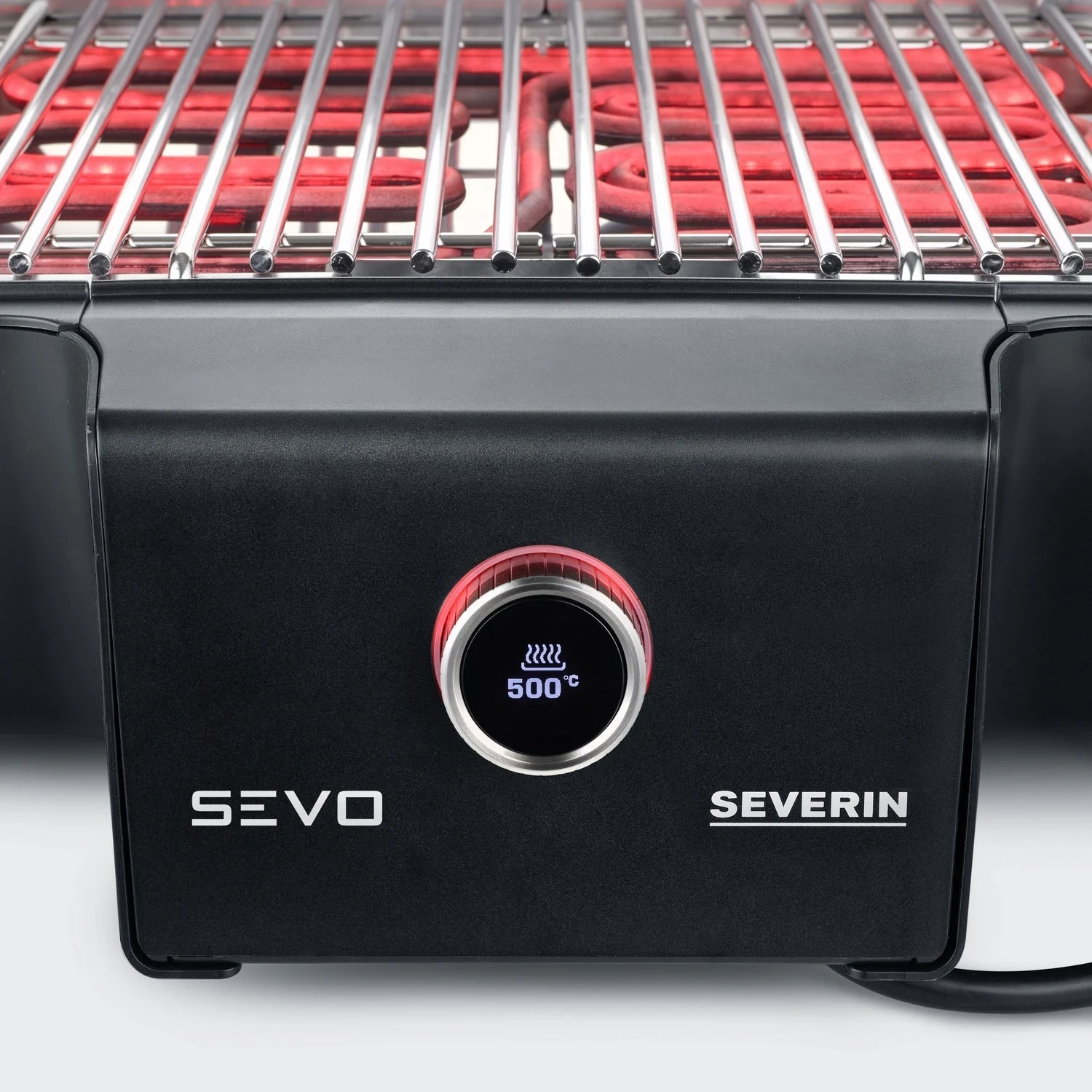 Grill tavoline Severin, i zi-argjendtë