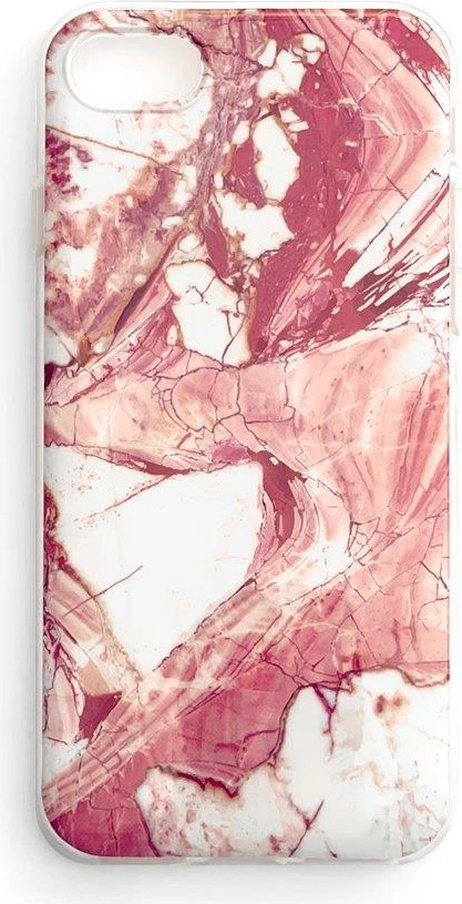 Mbështjellës Wozinsky Marble për Samsung Galaxy Note 9, TPU, Rozë