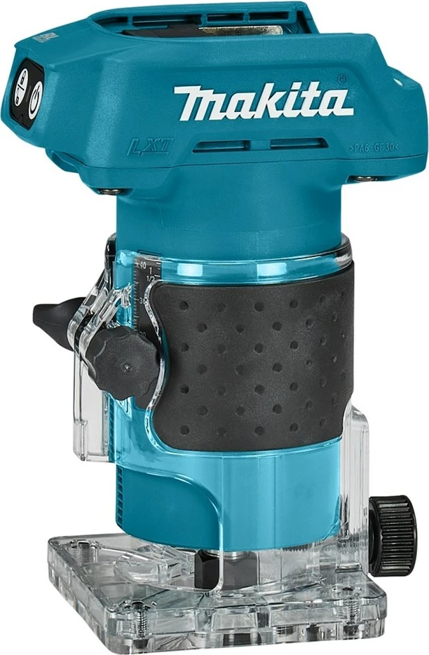 Freze me bateri Makita DRT52Z, 18V, kaltër/zezë