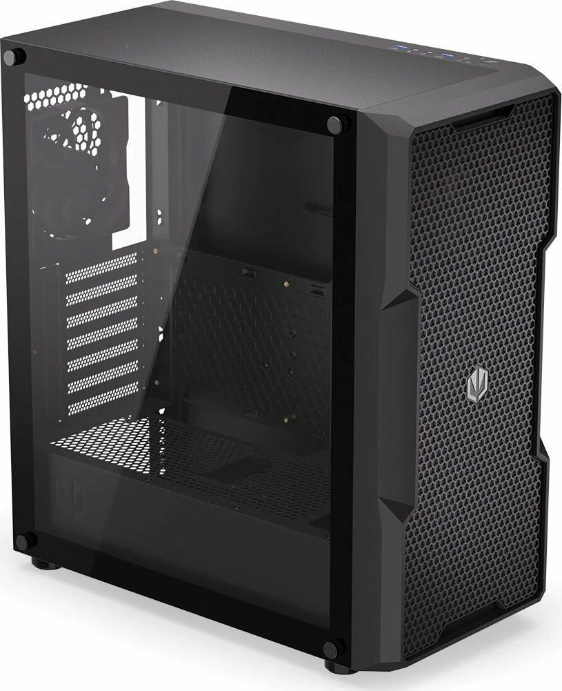 Kasë Endorfy Regnum 400 Air EY2A008 Midi Tower ATX, 2x 2.5\" + 2x 3.5\", 2x USB 3.0, pa furnizues rryme, e zezë