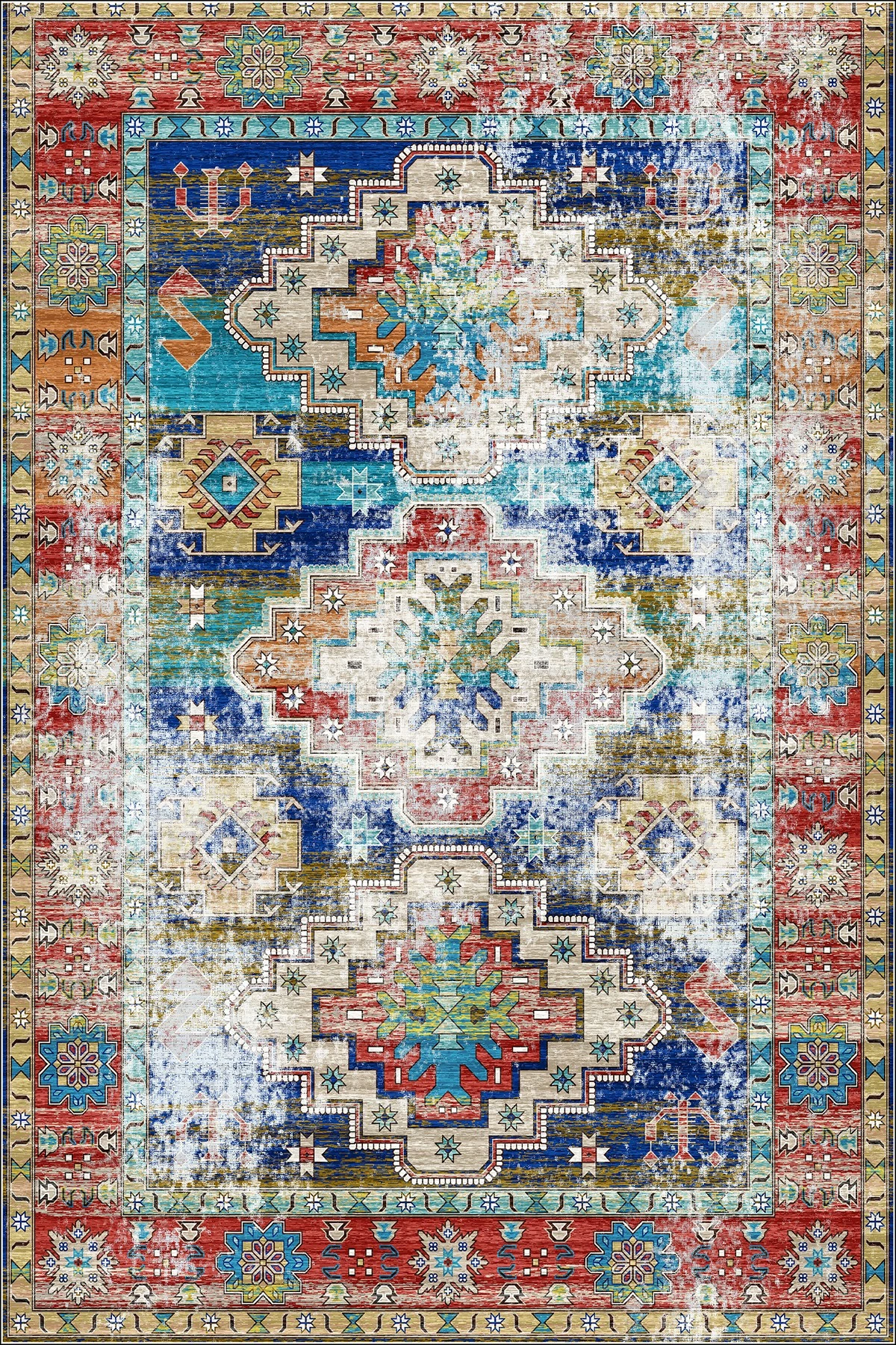 Qilim për korridor, shumëngjyrësh, Conceptum Hypnose CT-1206, 80x150cm