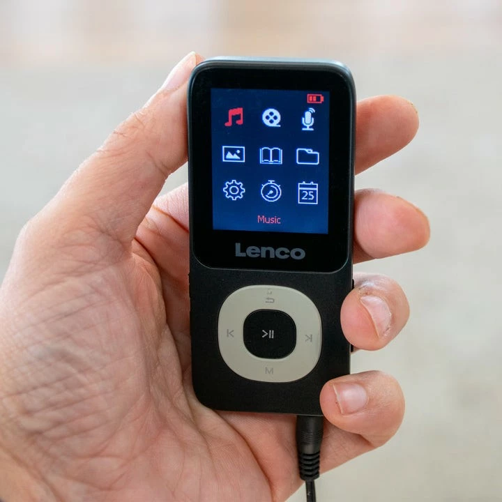 MP3 Player Lenco Xemio-659GY, 32GB, i zi/gri