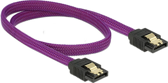 Kabllo SATA III DeLOCK 83691, 0.5 m, SATA 7-pin M/M, vjollcë