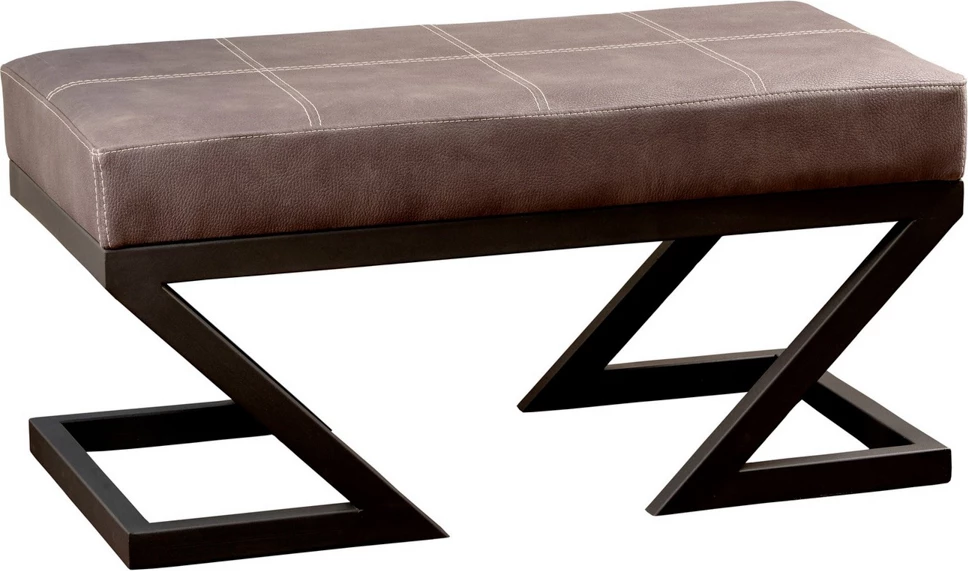 Puf Atelier del Sofa, ngjyrë antracit, Ago