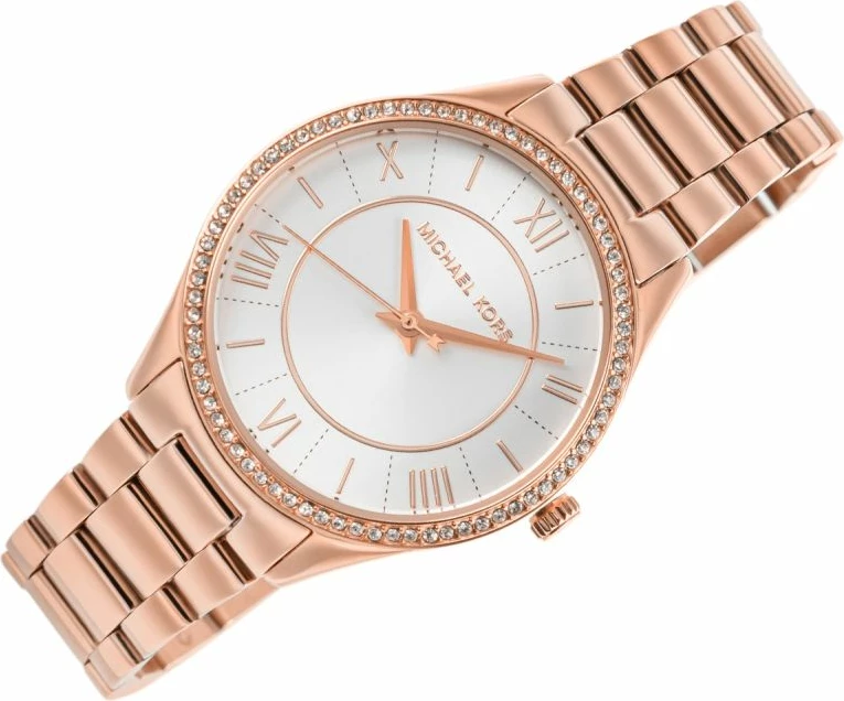 Orë dore për femra Michael Kors, ari rozë